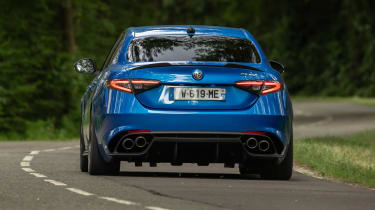 Alfa Romeo Giulia Quadrifoglio - rear action